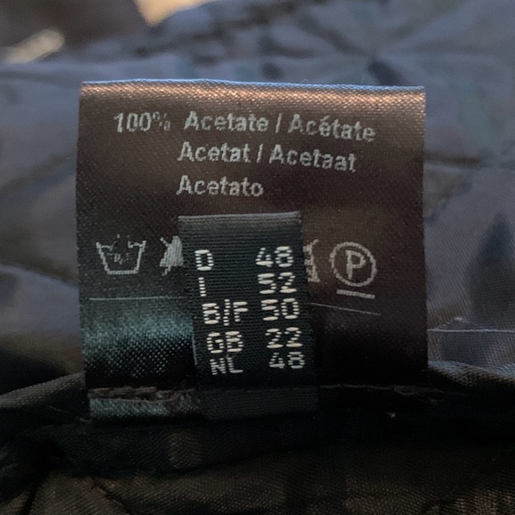 Fuchs Schmitt Womens Black Winter Puffer Coat Sz 18 W/Pockets Button Closure - Picture 5 of 9